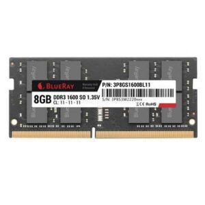 Memória BLUERAY SODIMM 8GB DDR3L 1600MHz CL11 1.35V