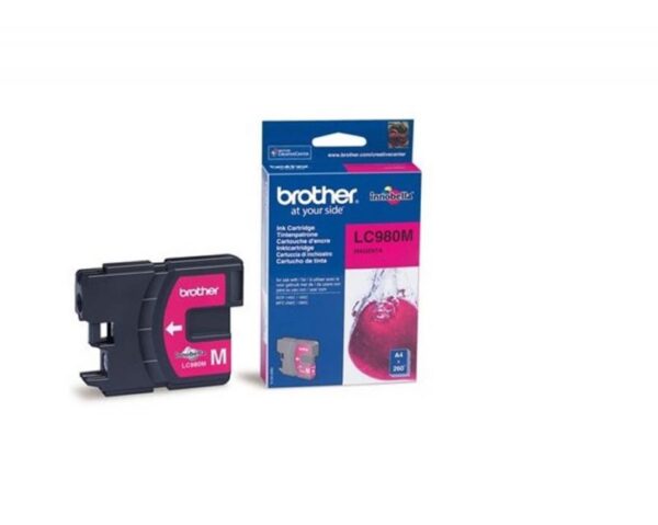 Tinteiro BROTHER LC980M Magenta