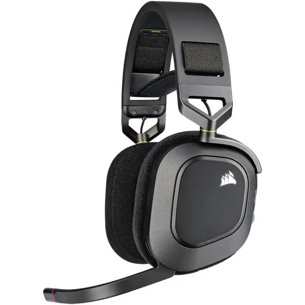 Headset Corsair HS80 RGB Wireless Preto