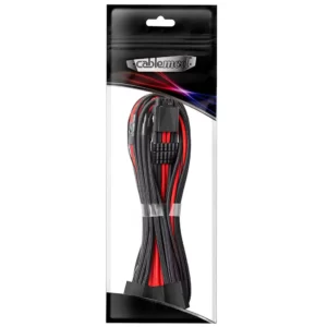 Cabo CableMod Pro ModMesh 12VHPWR 3x PCI-e 45cm Preto e Vermelho