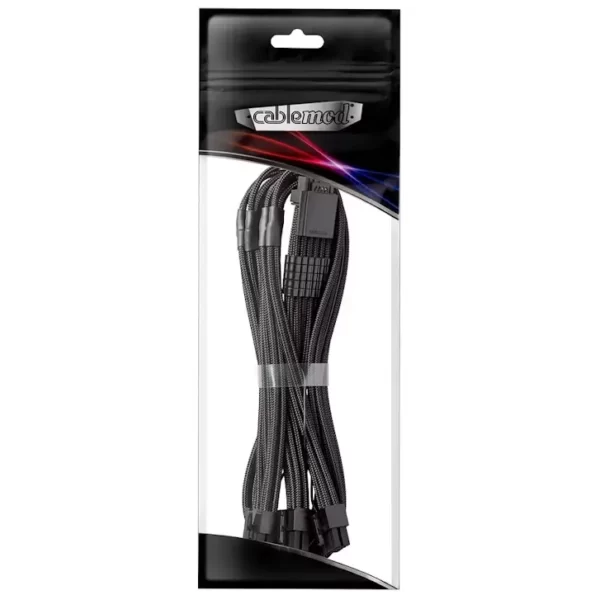 Cabo CableMod C-Series Pro ModMesh 12VHPWR 3x PCI-e para Asus/Seasonic 60cm Preto