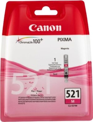 TINTEIRO CANON CLI-521M Magenta - 2935B001