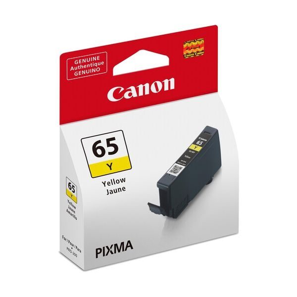 Tinteiro CANON CLI-65 Amarelo - 4218C001