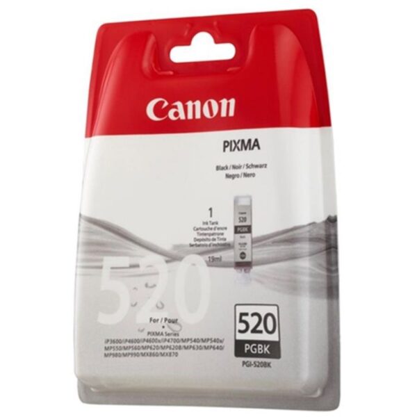 TINTEIRO CANON PGI-520 Preto - 2932B011