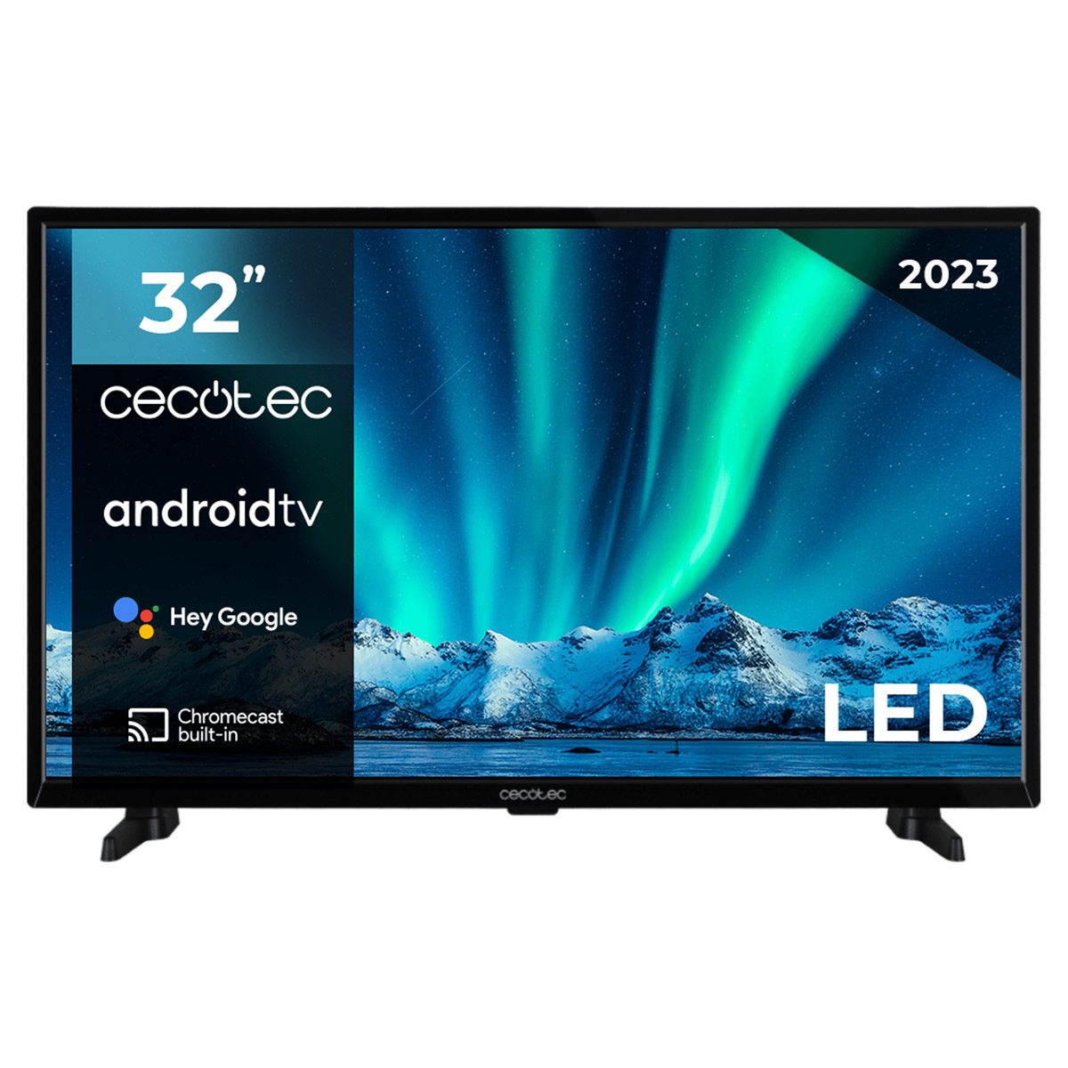 Televisão CECOTEC 32″ LED HD Android TV - nanoChip