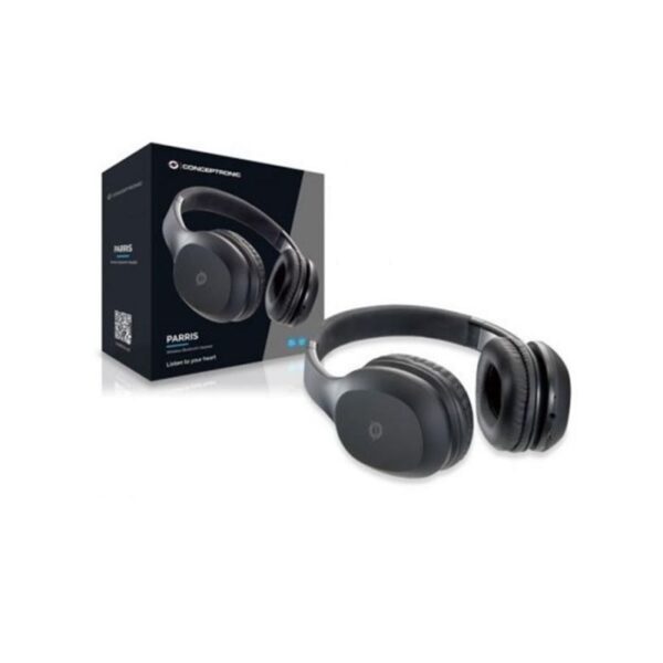 Headphones CONCEPTRONIC PARRIS 02B Bluetooth Preto