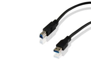Cabo CONCEPTRONIC USB 3.0 Tipo A/B 1.8m