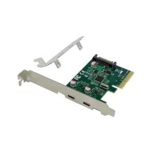 Controladora CONCEPTRONIC Adaptador PCIe 2 x Portas USB-C 3.2 - EMRICK07G