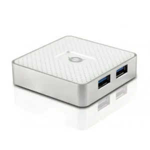 Hub CONCEPTRONIC Hubbies 4 Portas USB 3.0 c/ Carregador - HUBBIES03W