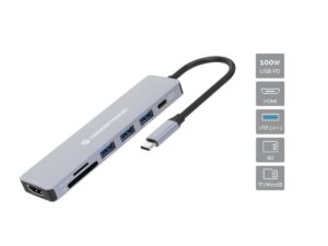 HUB CONCEPTRONIC USB-C Multiportas - DONN19G
