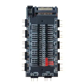Controladora NTECH 10 x Ventoínhas PWM 10 x ARGB