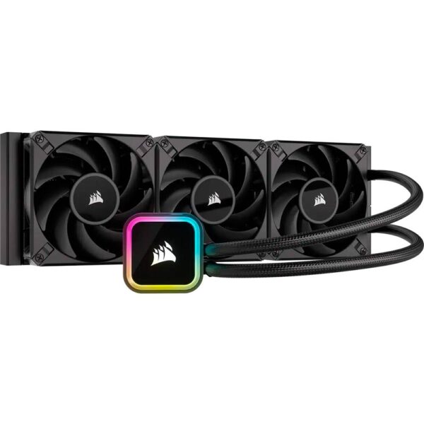 Water Cooler CPU Corsair iCUE H150i Elite RGB 360mm Preto