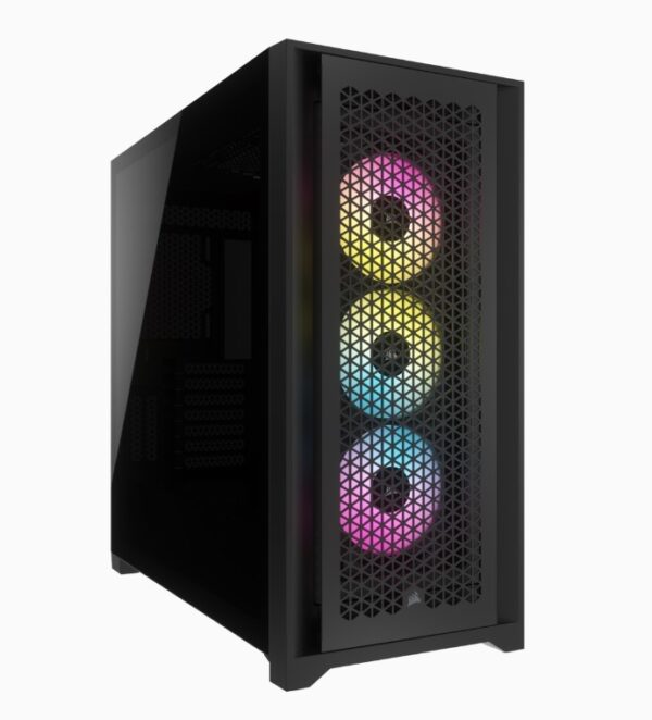Caixa ATX CORSAIR iCUE 5000D RGB Airflow Vidro Temp. Preto