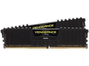 MEMÓRIA CORSAIR Vengeance LPX Black KIT 8GB 2X4GB DDR4 3000