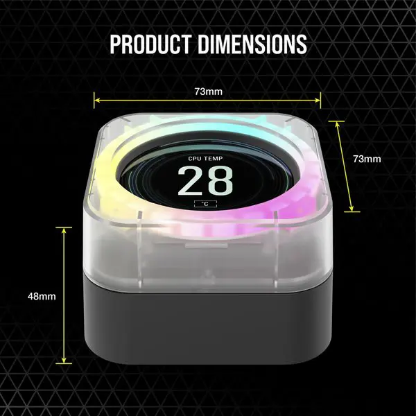 Upgrade Kit Water Cooler CORSAIR Display LCD iCUE ELITE