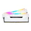 Memória CORSAIR Vengeance RGB PRO KIT 16GB 2X8GB DDR4 3600MHz Brancas