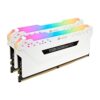 Memória CORSAIR Vengeance RGB PRO KIT 16GB 2X8GB DDR4 3600MHz Brancas
