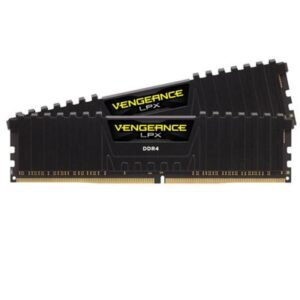 MEMÓRIA CORSAIR Vengeance LPX Black KIT32GB 2X16GB DDR4 2400
