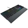Teclado Mecânico CORSAIR K70 RGB PRO Gaming Red Switch PT Preto