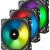 Ventoinha CORSAIR ML120 Pro RGB 120mm Pack 3 - CO-9050076-WW