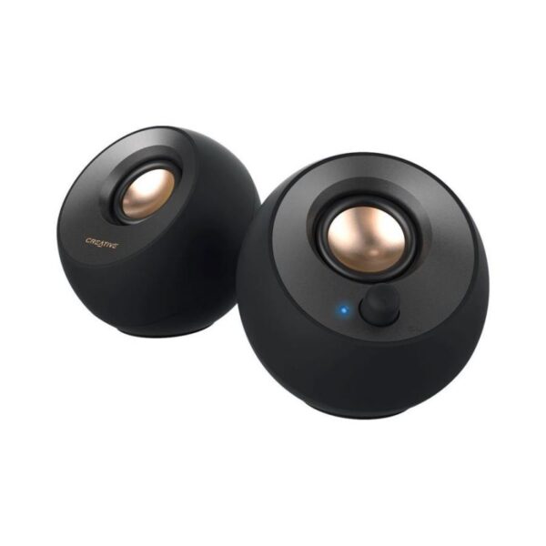 Colunas CREATIVE Pebble V2 2.0 USB-C Preto