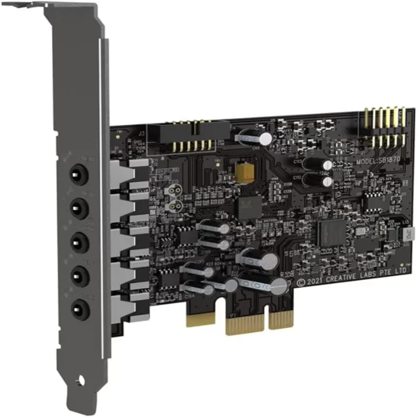 PLACA DE SOM CREATIVE Sound Blaster Audigy FX v2 PCI-E PLACA DE SOM CREATIVE Sound Blaster Audigy FX v2 PCI-E