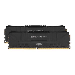Memória CRUCIAL Ballistix 32GB 2X16GB DDR4 2666MHz CL16 Black