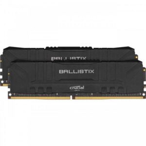 Memória CRUCIAL Ballistix Black KIT 16GB 2X8GB DDR4 3000MHz