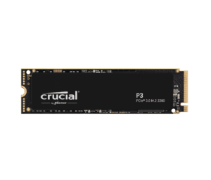 SSD CRUCIAL P3 1TB M.2 NVMe PCIe - CT1000P3SSD8