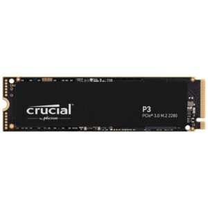 SSD CRUCIAL P3 500GB M.2 NVMe PCIe - CT500P3SSD8