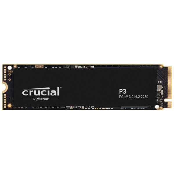 SSD CRUCIAL P3 500GB M.2 NVMe PCIe - CT500P3SSD8