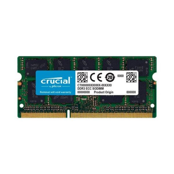 Memória CRUCIAL SODIMM 4GB DDR3 1600MHz PC12800 MAC - CT4G3S Memória CRUCIAL SODIMM 4GB DDR3 1600MHz PC12800 MAC - CT4G3S