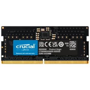 Memória Crucial SO-DIMM 8GB DDR5 4800MHz CL40