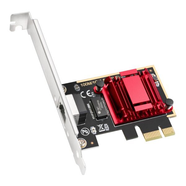 Placa de Rede CUDY 2.5 Gigabit RJ45 PCIe - PE25
