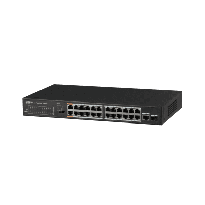 SWITCH DAHUA 24 Portas Gigabit PoE 190W