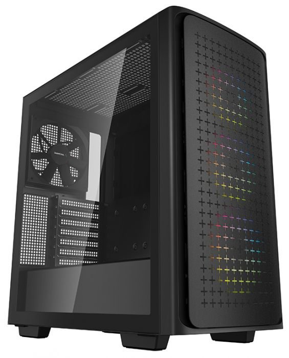 Caixa ATX DEEPCOOL CG560 Mesh Vidro Temperado Preto