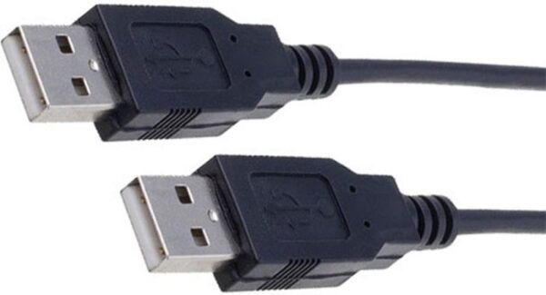 Cabo USB Tipo A Macho/Macho 1.8m
