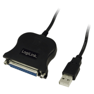 Cabo LOGILINK USB para Porta Paralelo - UA0054A