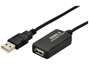Repetidor de sinal USB DIGITUS/KONIG/DELOCK 5m