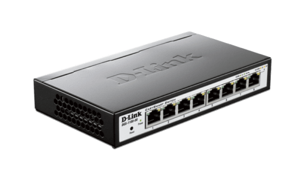 Switch D-LINK Gigabit 8 Portas (Fanless) - DGS-1100-08