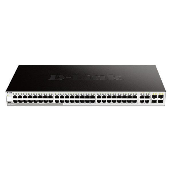 Switch D-LINK Switch 48 Portas Gigabit (inclui 4 Port SFP)