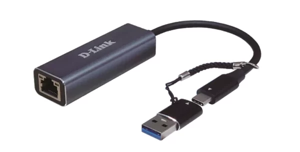 Adaptador D-LINK USB/USB-C P/ Ethernet 2.5Gb