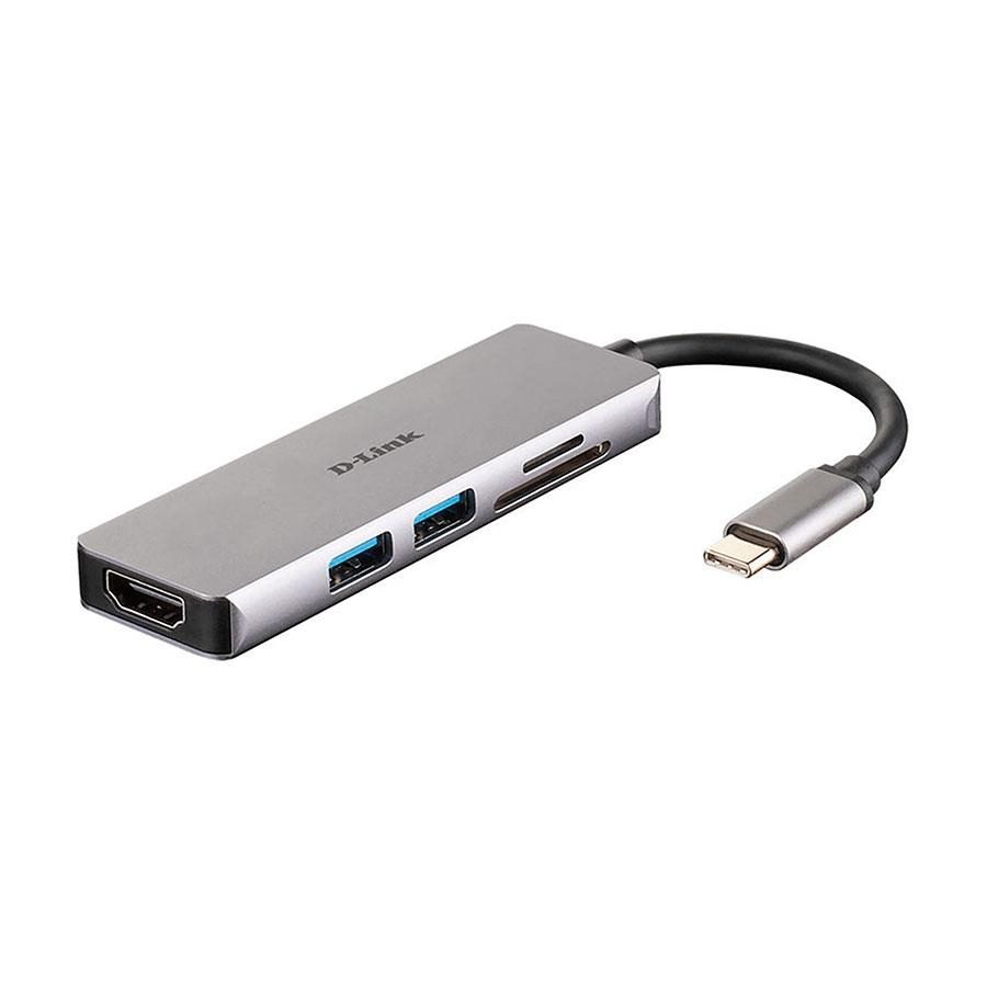 D-LINK Hub 5 in 1 USB-C C/ HDMI/SD/microSD Card – DUB-M530 - nanoChip