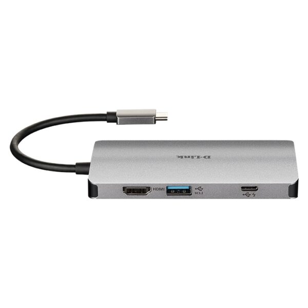 Hub D-LINK Hub 8 in 1 USB-C C/ HDMI/SD/microSD/Ethernet - nanoChip