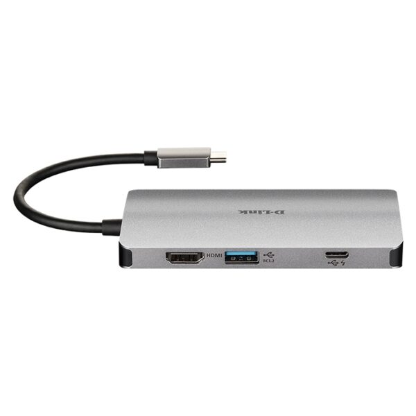 Hub D-LINK Hub 8 in 1 USB-C C/ HDMI/SD/microSD/Ethernet