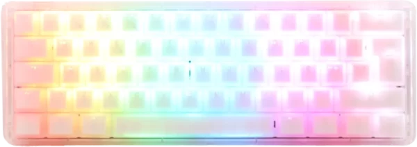 Ducky ONE 3 Aura White Mini 60% Hot-Swap MX-Blue PT Ducky ONE 3 Aura White Mini 60% Hot-Swap MX-Blue PT