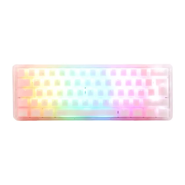 Ducky ONE 3 Aura White Mini 60% Hot-Swap MX-Red PT