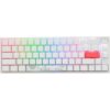 Teclado DUCKY One 2 SF 65% Pure White MX Silent Red RGB Mecânico ABS PT