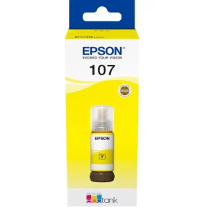TINTEIRO EPSON 107 Ecotank Amarelo - C13T09B440