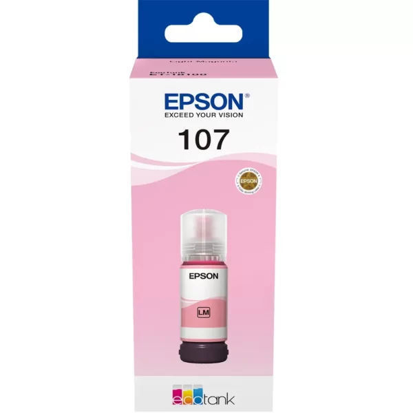 TINTEIRO EPSON 107 Ecotank Magenta Claro - C13T09B640
